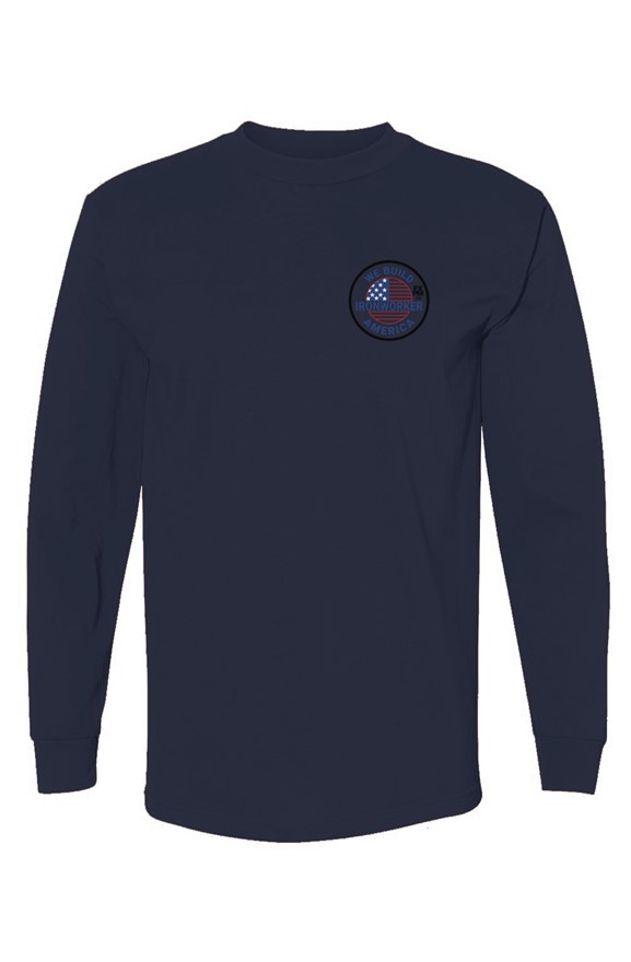 FYPM Quality Long Sleave T-Shirt-Iron Workers Prin