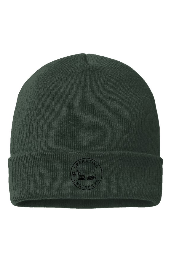 FYPM Quality Cuffed Beanie-Operating Engineers