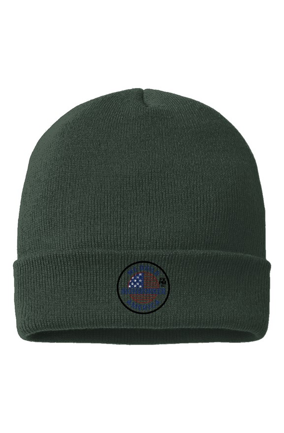 FYPM Quality Cuffed Beanie-Iron Worker America