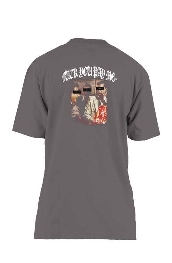 Fuck You Paymetm Oversized Heavyweight T Shirt