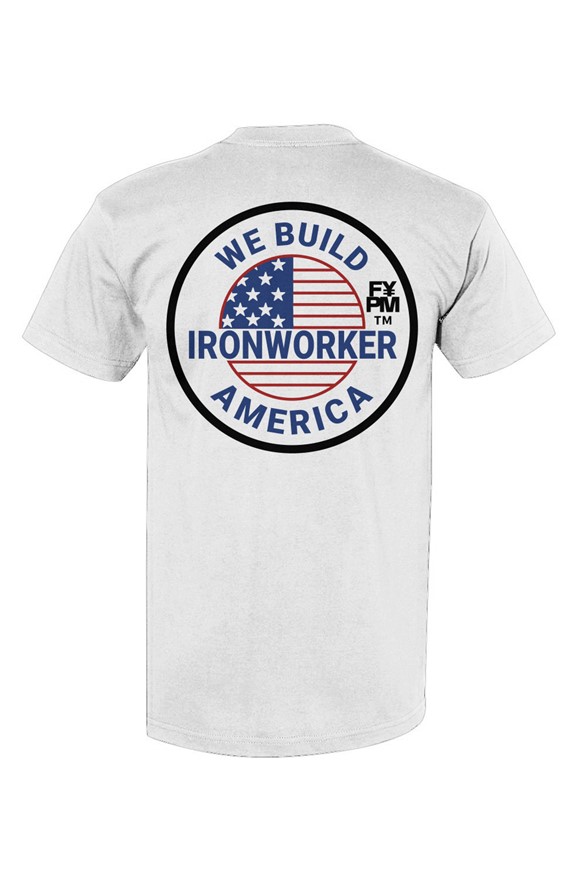 FYPM Quality T-Shirt-Iron Worker America Print