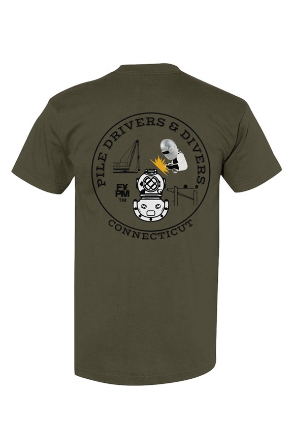 FYPM Quality T-Shirt-Pile Drivers Connecticut Prin