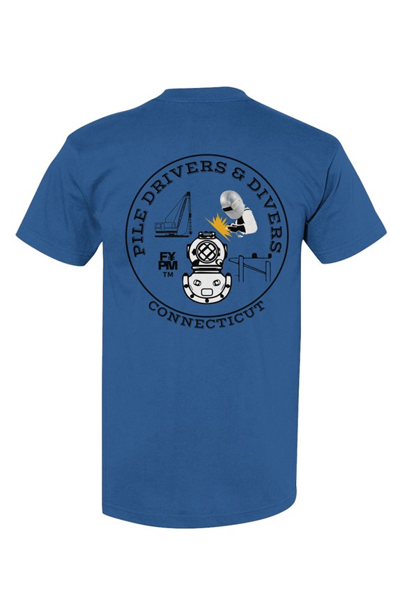FYPM Quality T-Shirt-Pile Drivers Connecticut Prin