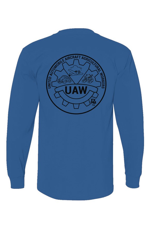 FYPM Quality Long Sleave T-Shirt-UAW Print