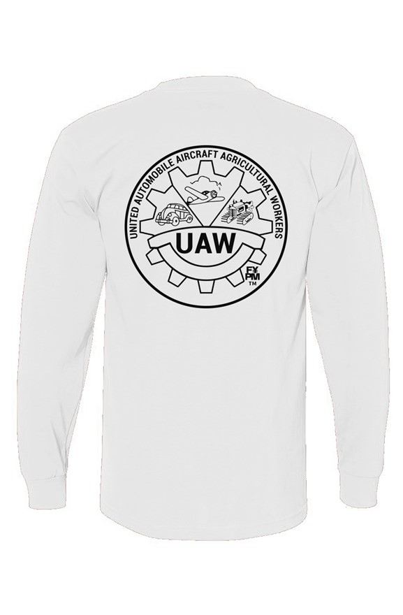 FYPM Quality Long Sleave T-Shirt-UAW Print
