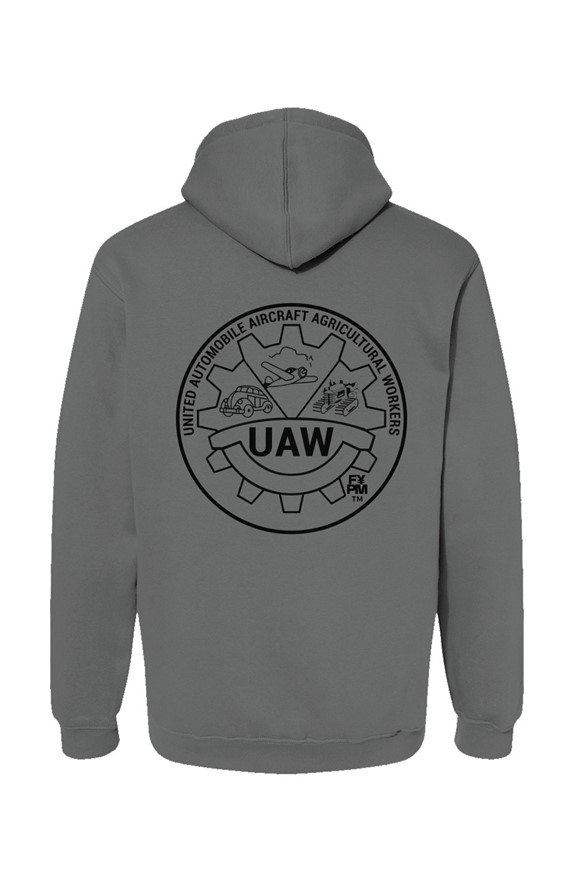 FYPM Quality Pullover Hoody-UAW Print