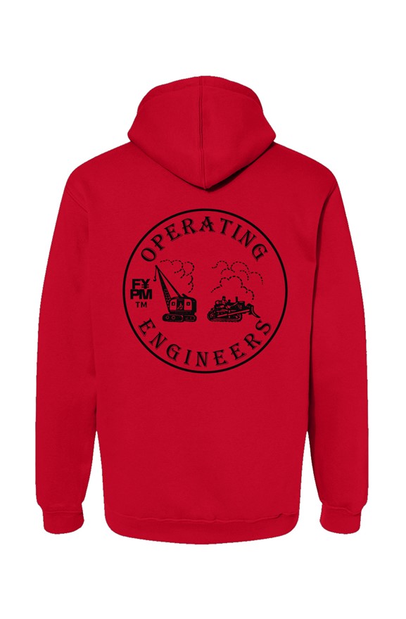 FYPM Quality Pullover Hoody-Operating Engineers Pr