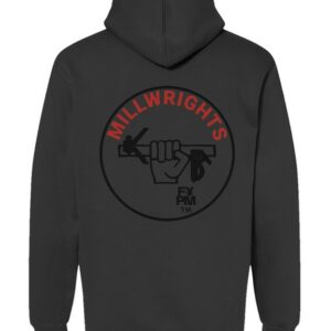 FYPM Quality Pullover Hoody-Millwrights Print