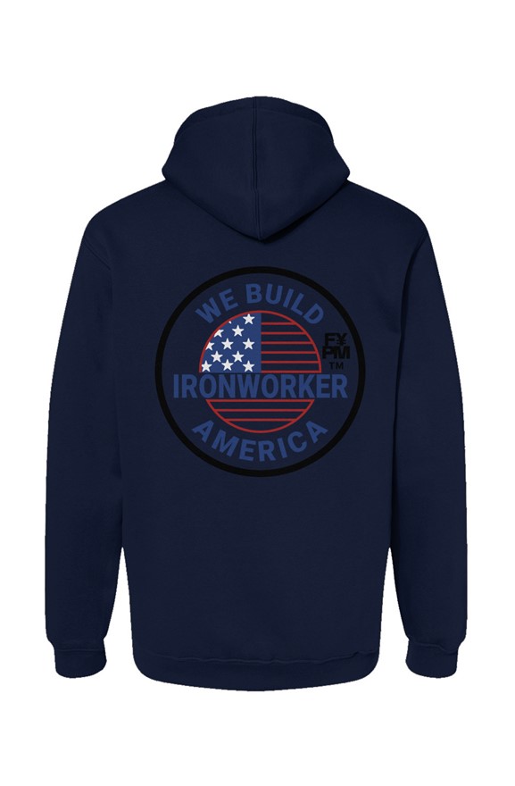 FYPM Quality Pullover Hoody-Iron Workers Print
