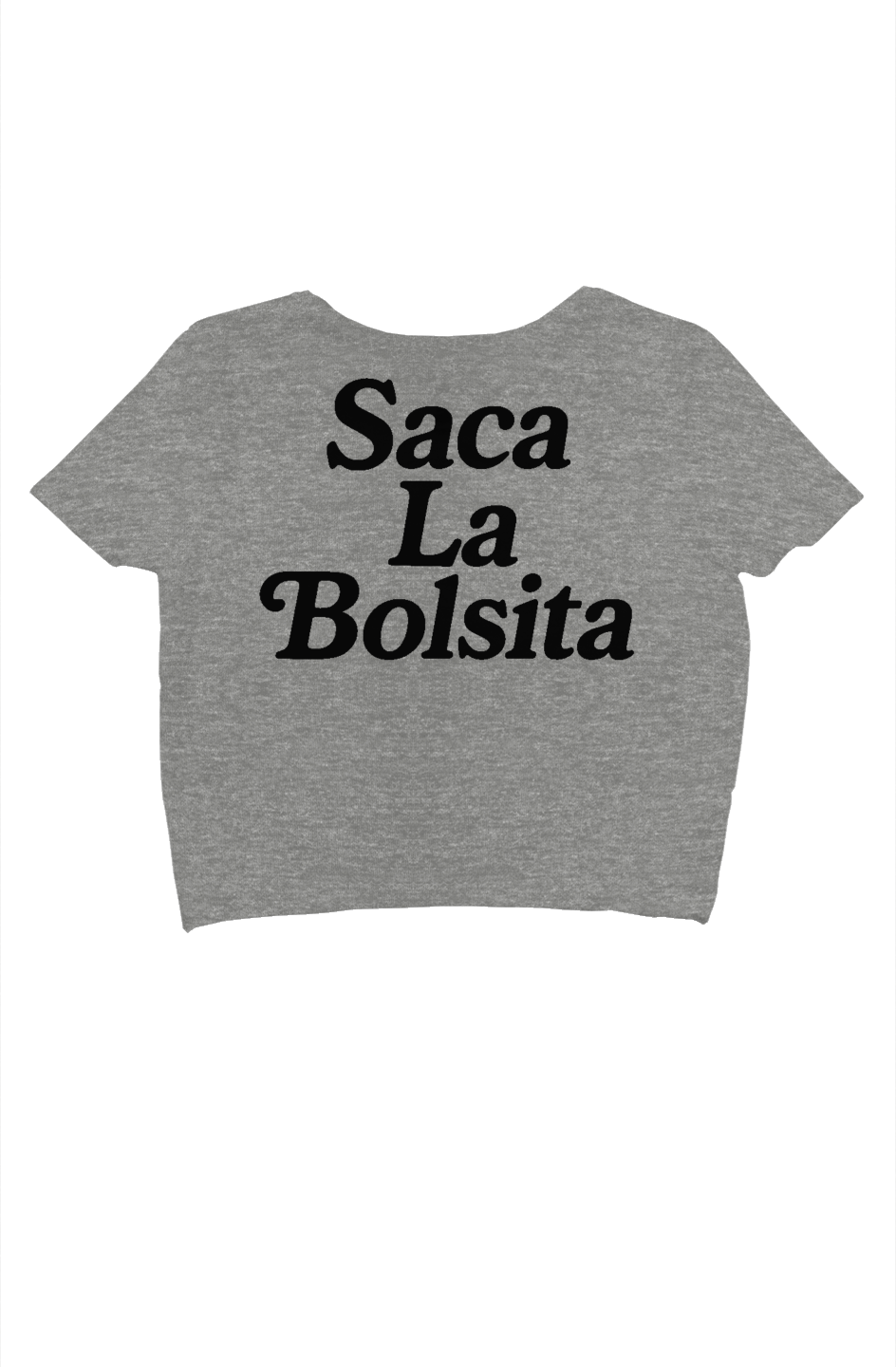 FYPM Saca La Bolsita Wemen’s crop tee