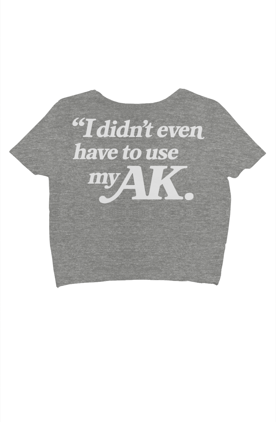 FYPM AK Women’s crop tee