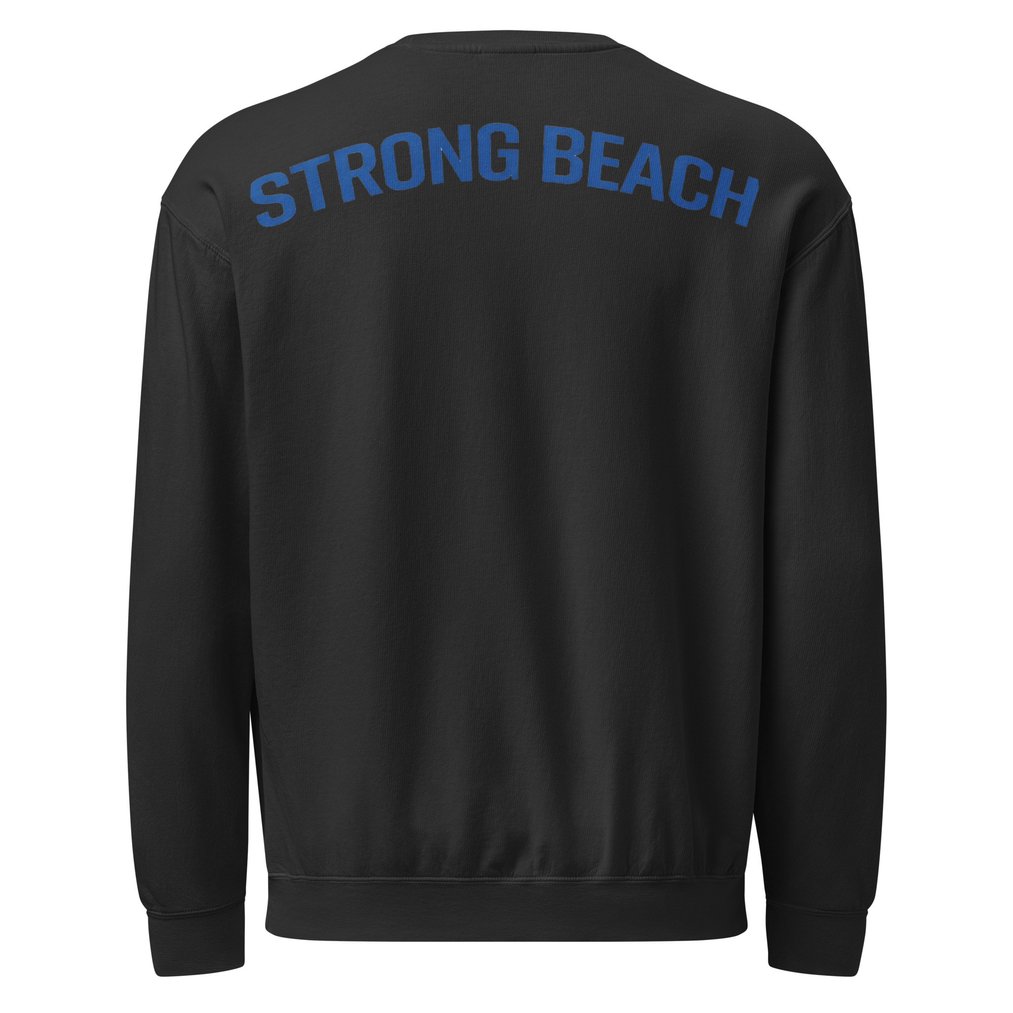 FYPM Strong Beach Unisex garment-dyed fleece crewneck sweatshirt - Image 4