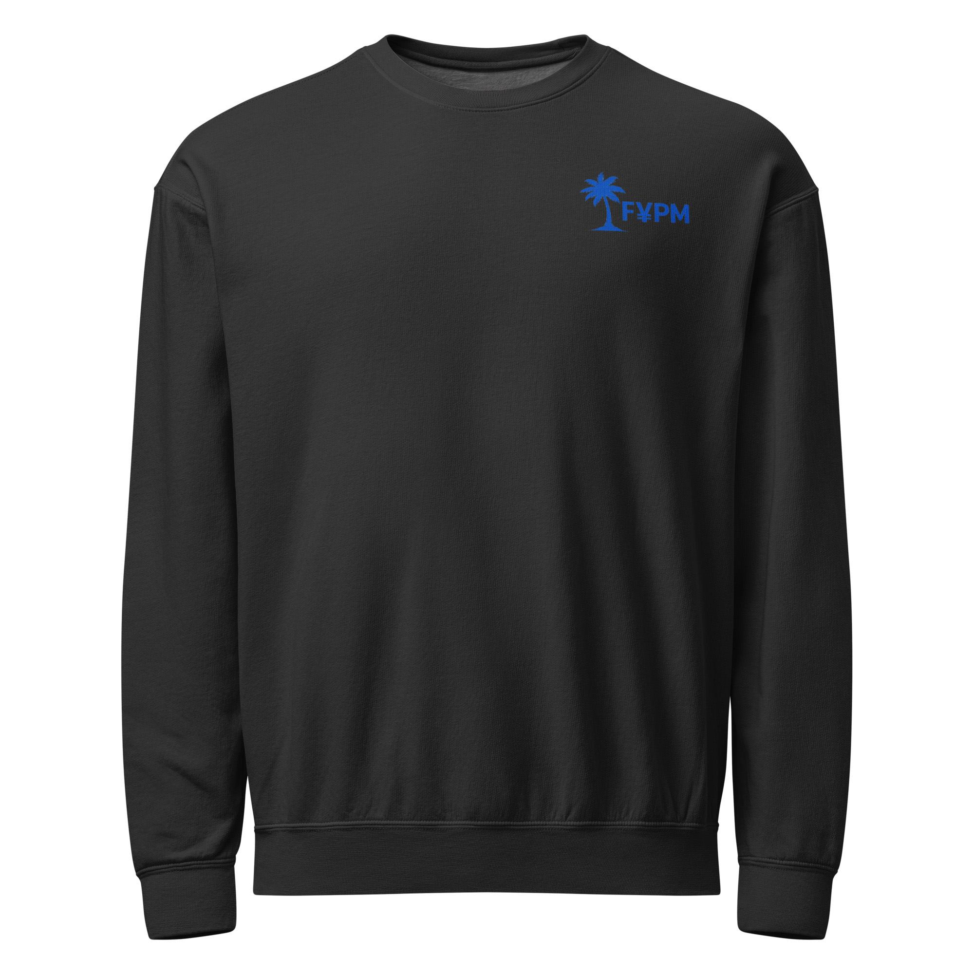 FYPM Strong Beach Unisex garment-dyed fleece crewneck sweatshirt - Image 3