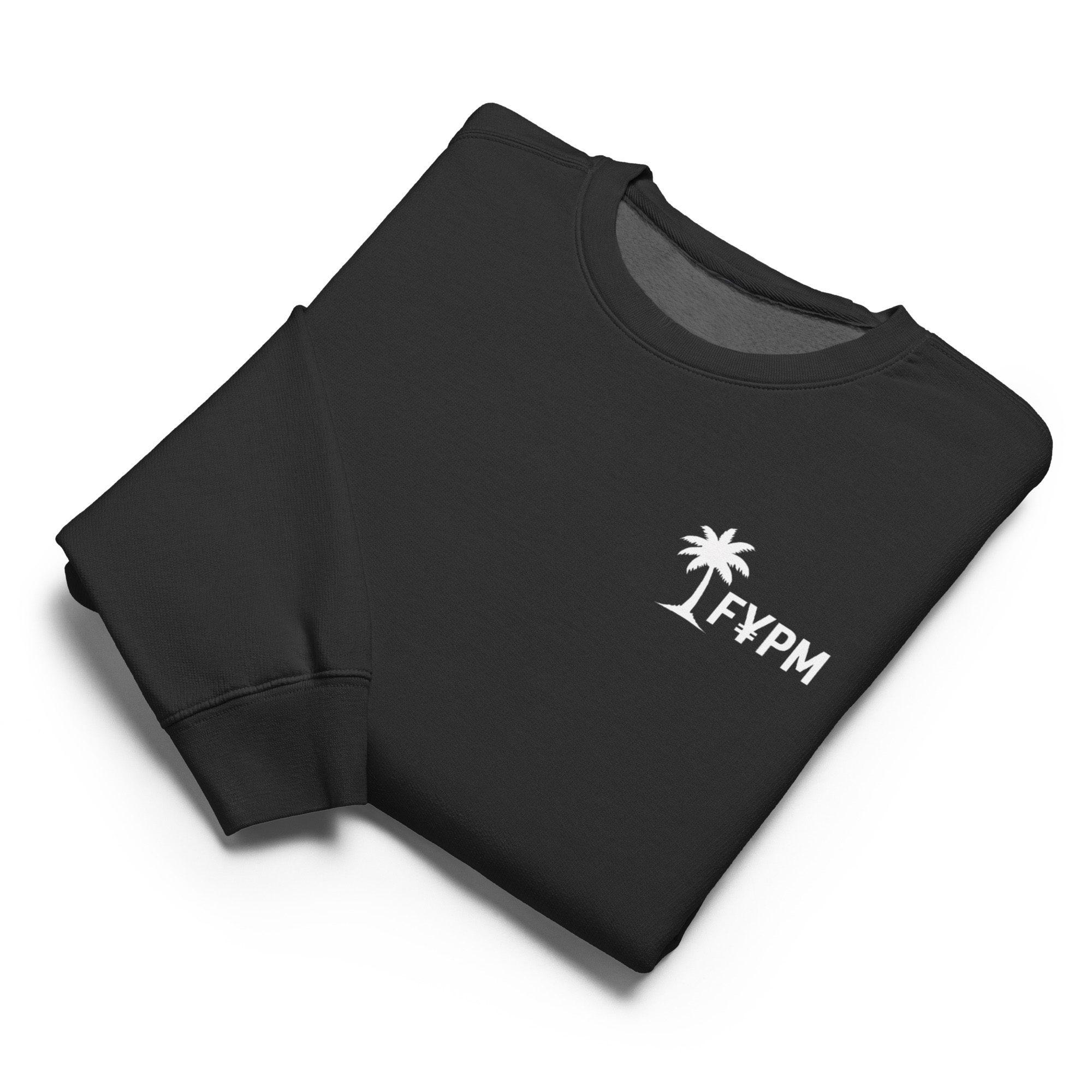 FYPM Strong Beach Unisex garment-dyed fleece crewneck sweatshirt - Image 2