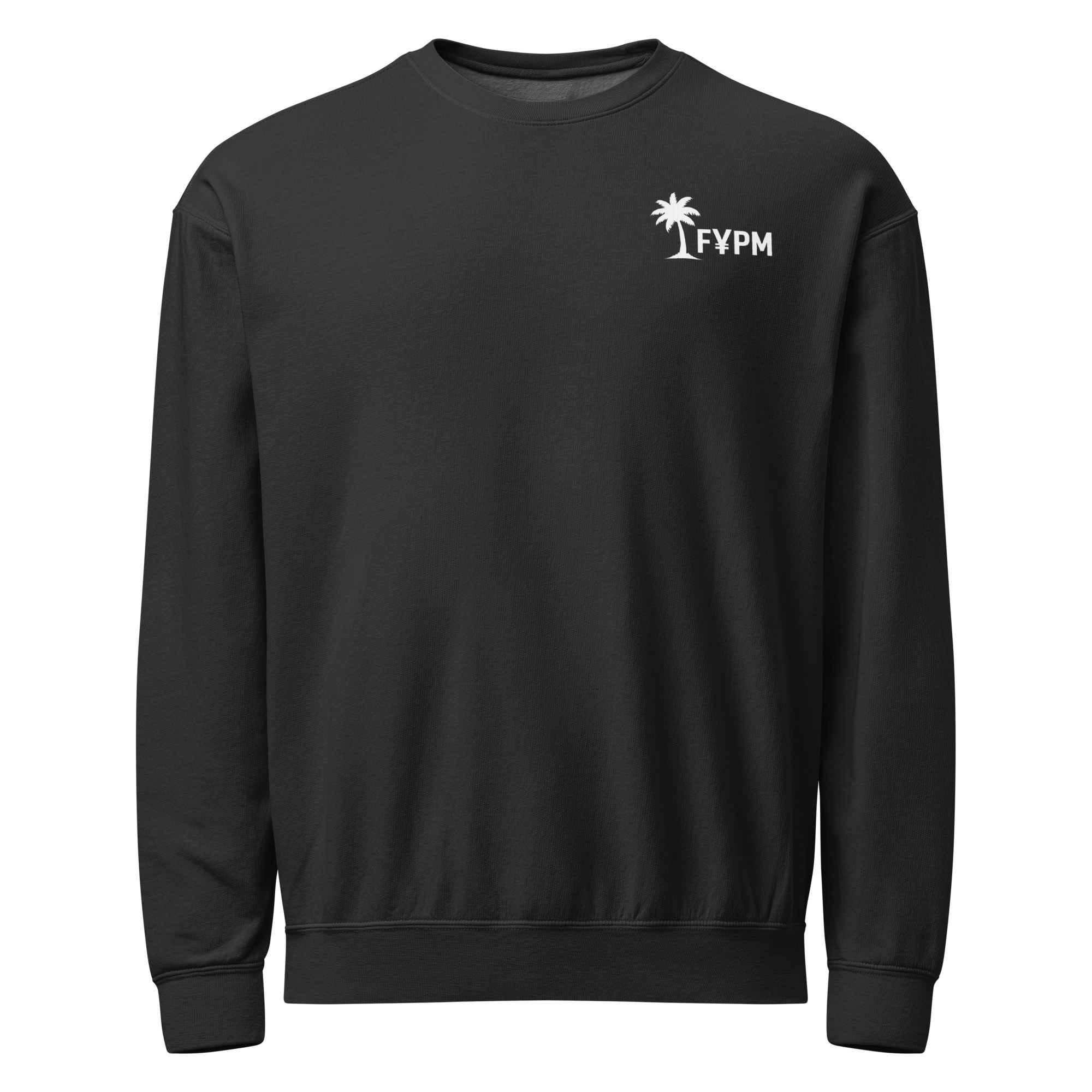 FYPM Strong Beach Unisex garment-dyed fleece crewneck sweatshirt - Image 3