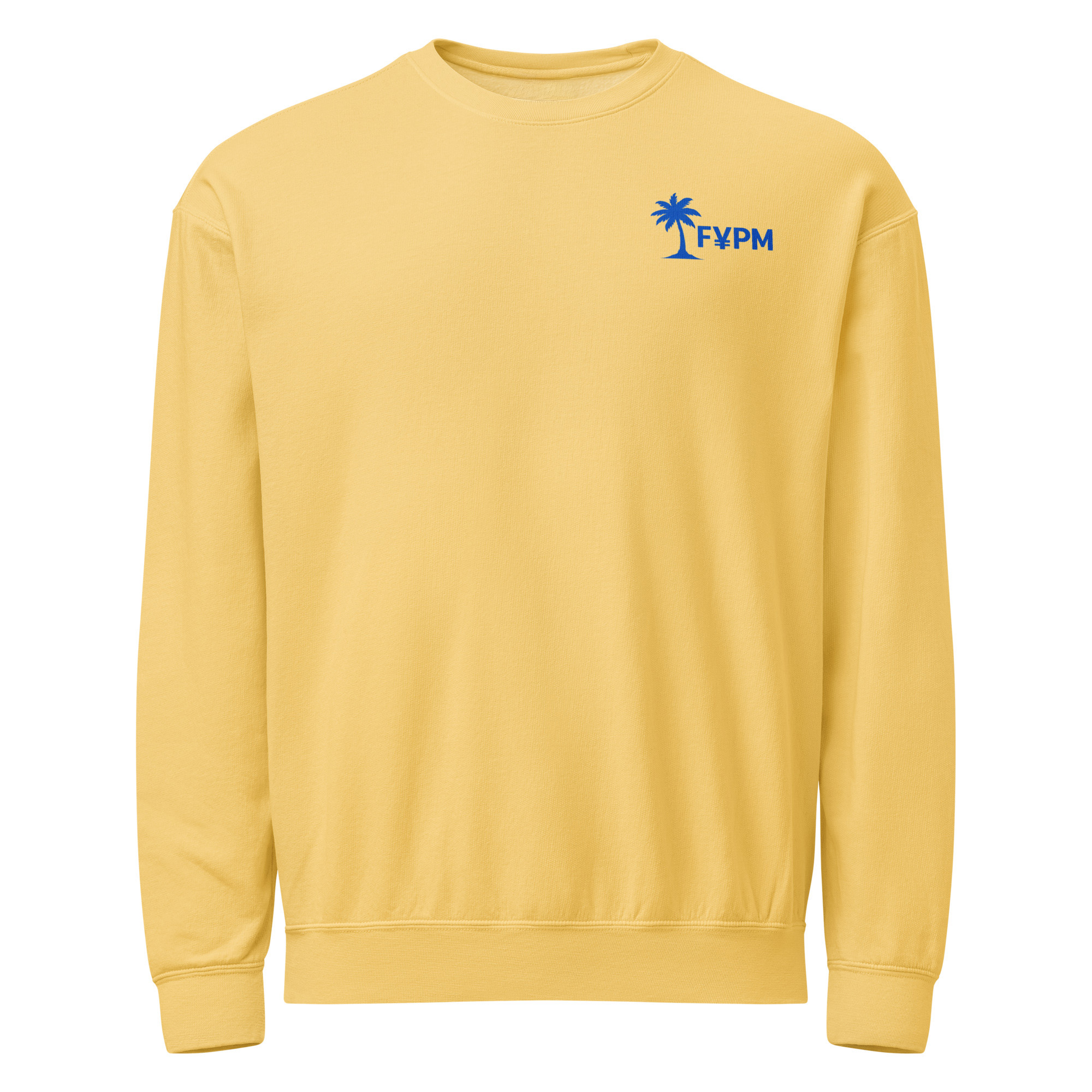 FYPM Strong Beach Unisex garment-dyed fleece crewneck sweatshirt - Image 7