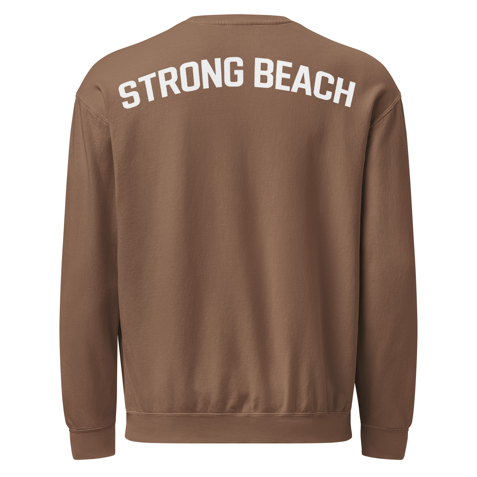 FYPM Strong Beach Unisex garment-dyed fleece crewneck sweatshirt - Image 10