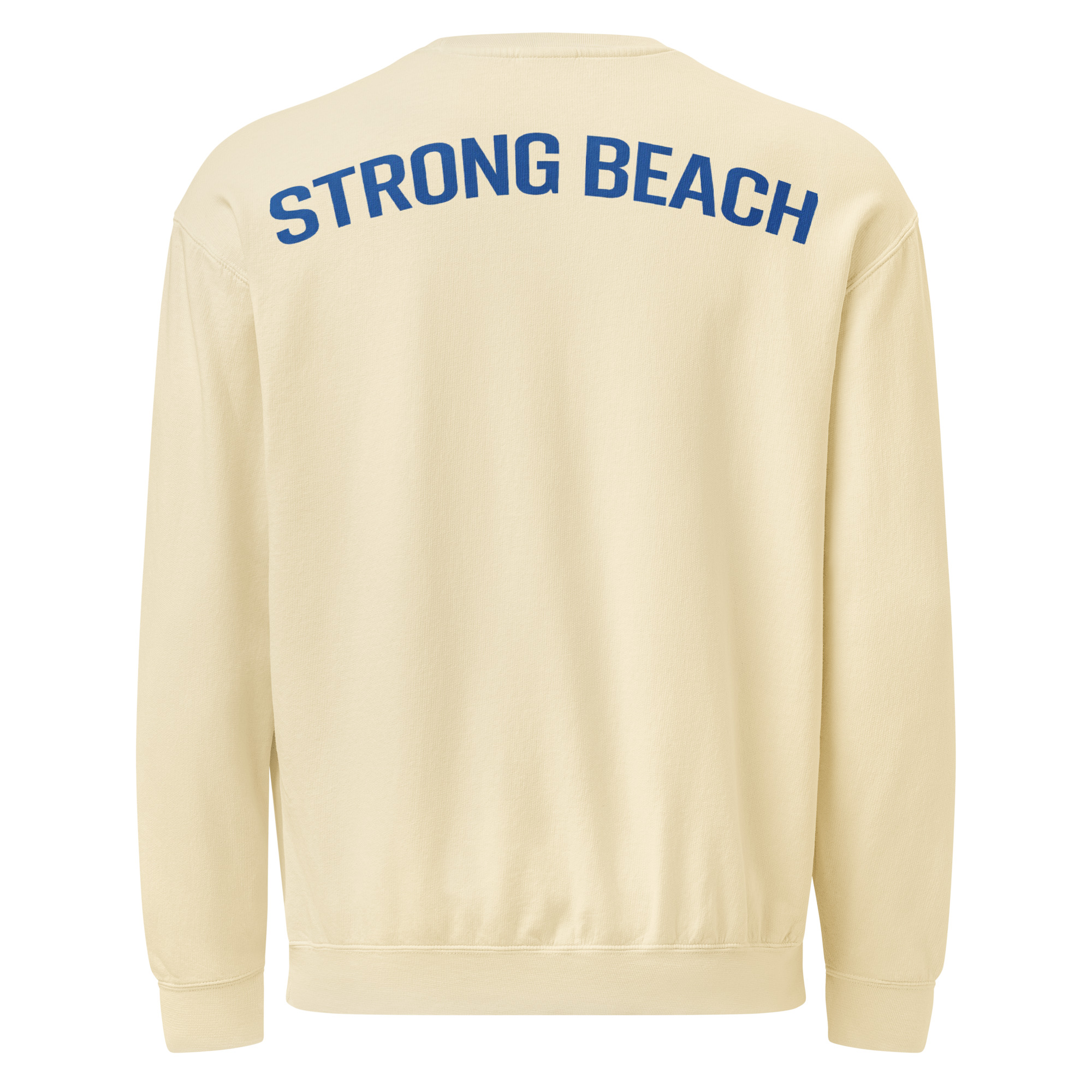 FYPM Strong Beach Unisex garment-dyed fleece crewneck sweatshirt - Image 10