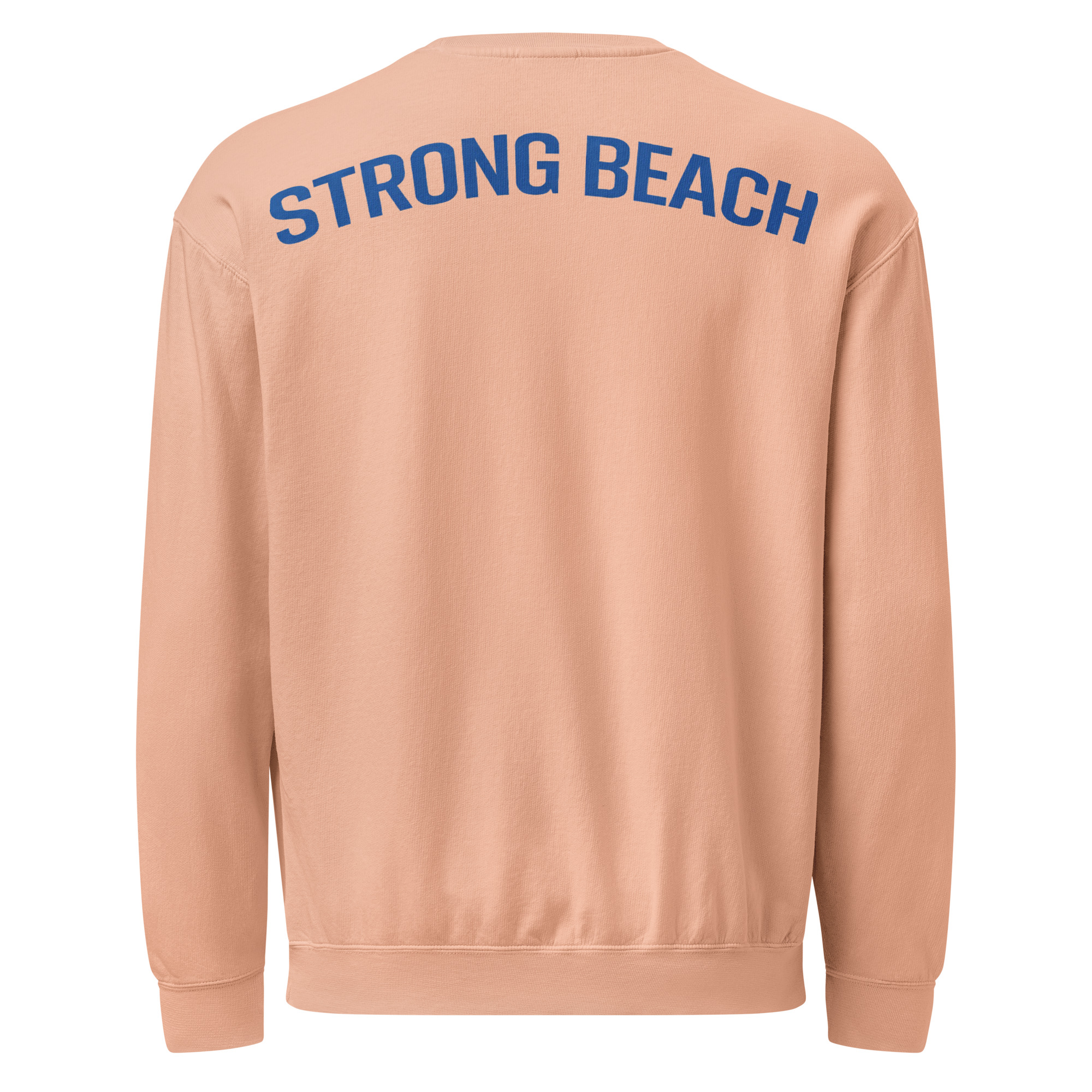 FYPM Strong Beach Unisex garment-dyed fleece crewneck sweatshirt - Image 6