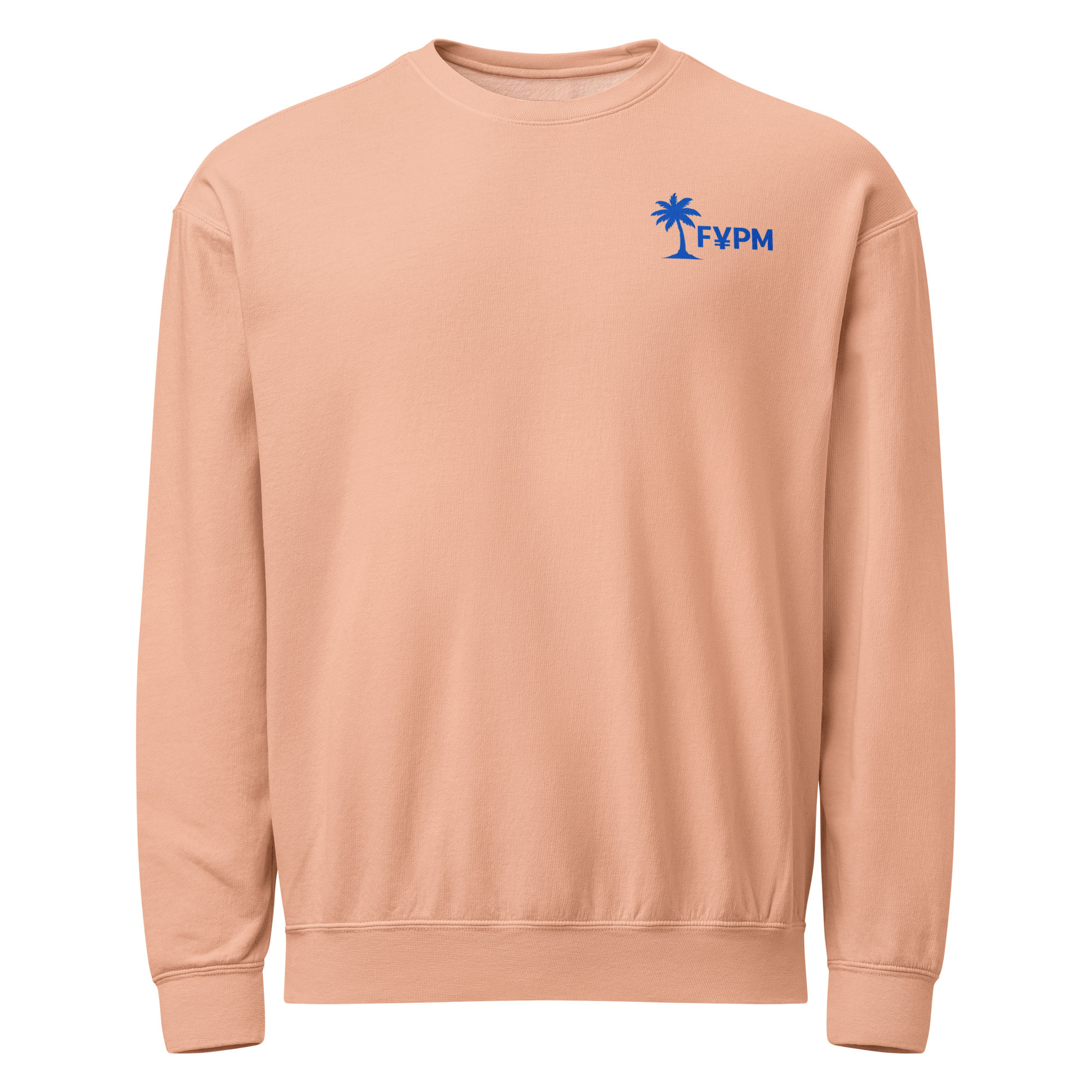 FYPM Strong Beach Unisex garment-dyed fleece crewneck sweatshirt - Image 5