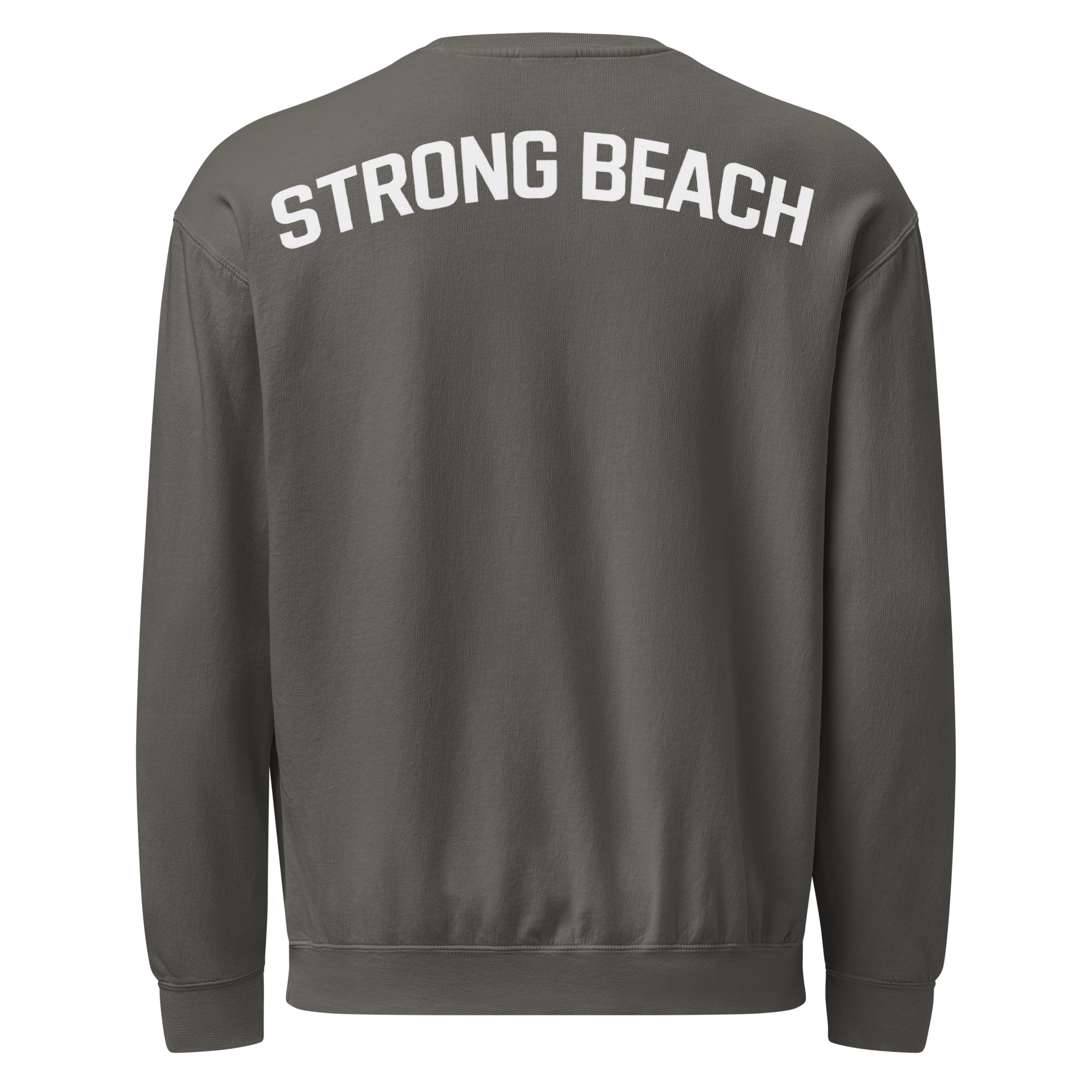 FYPM Strong Beach Unisex garment-dyed fleece crewneck sweatshirt - Image 6