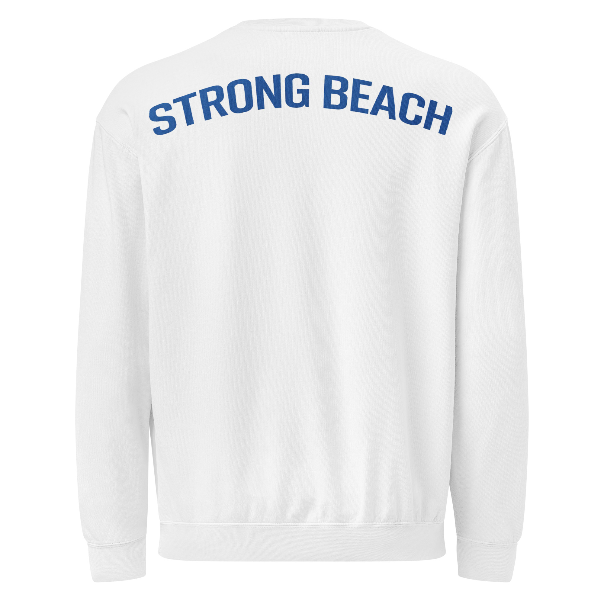 FYPM Strong Beach Unisex garment-dyed fleece crewneck sweatshirt - Image 12