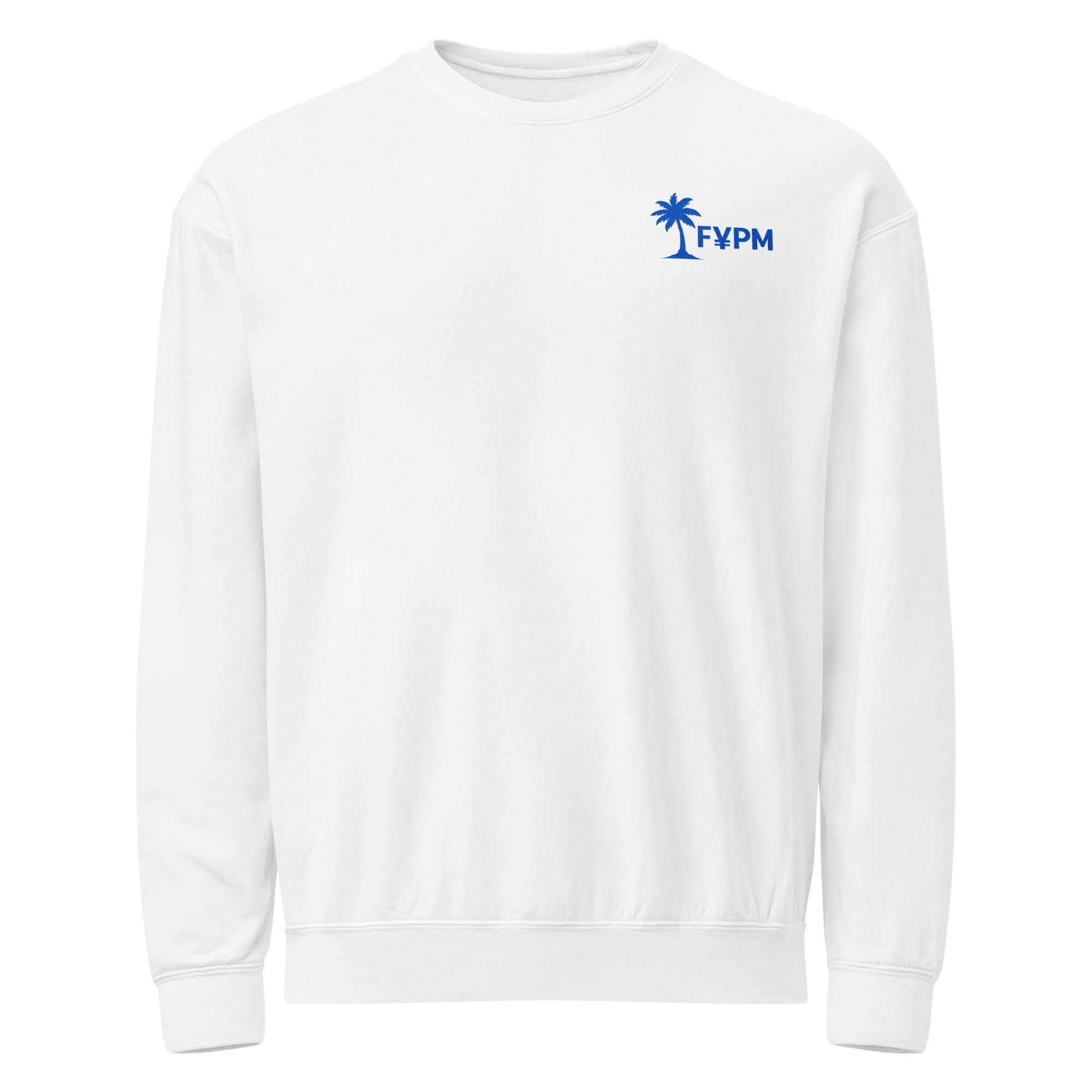 FYPM Strong Beach Unisex garment-dyed fleece crewneck sweatshirt - Image 11