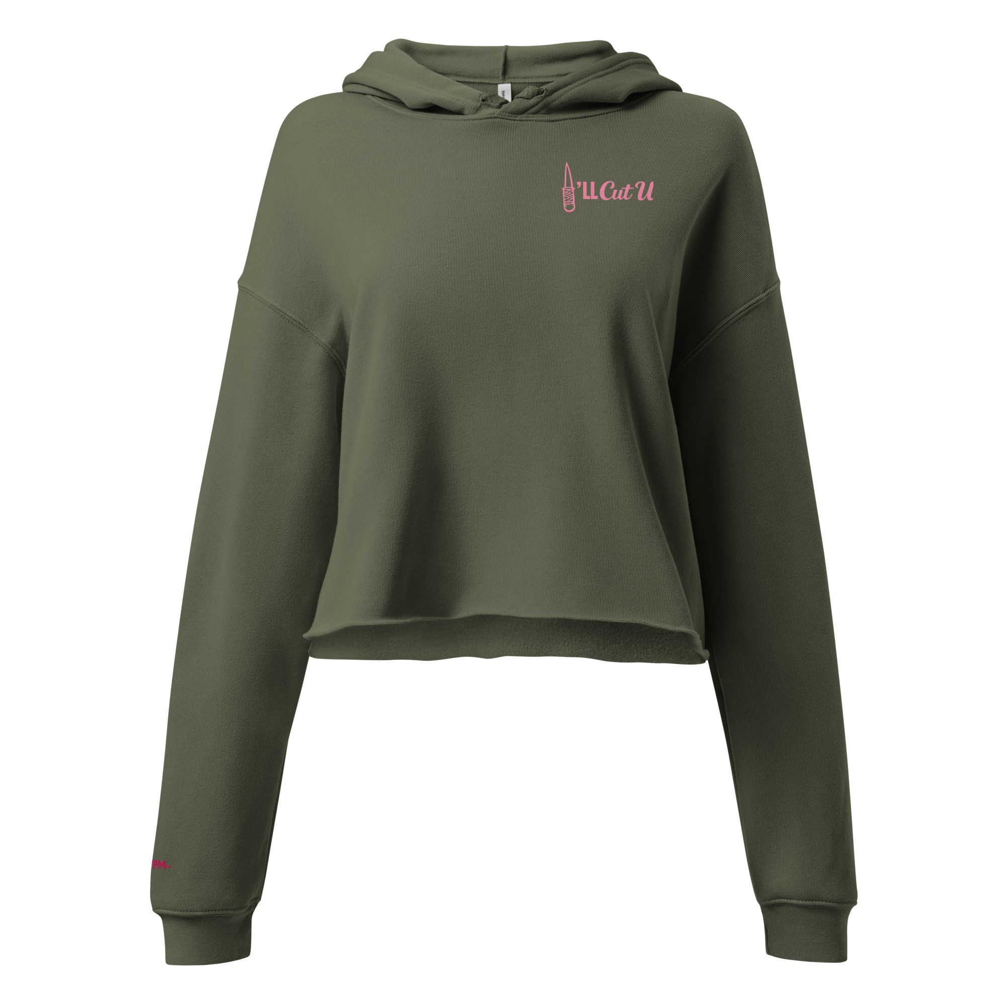 FYPM LL CUT U Crop Hoodie - Image 2